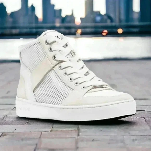 Michael Kors Matty High top sneakers. Size 9.5 - Picture 2 of 12